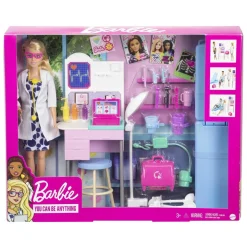 TOYS "R" US Barbie - Tú Puedes ser Doctora, Set de Juego con Accesorios médicos ㅤ