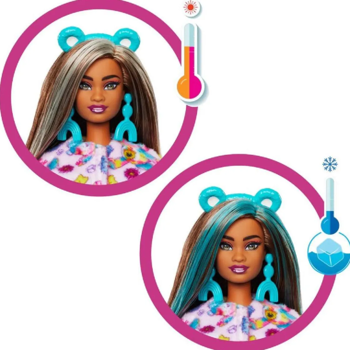 BARBIE Cutie Reveal - Osos Amorosos - Osito Good Vibes* Muñecas