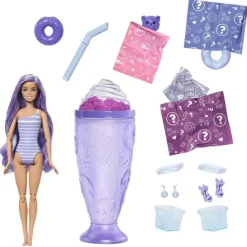 BARBIE Pop Reveal Sweets - Vaso morado* Muñecas