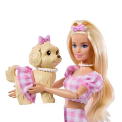 BARBIE Twinning Looks - Muñeca Rubia con Perrito* Muñecas