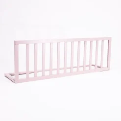 PLASTIMYR Barrera de cama de Madera Natural Rosa
