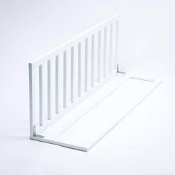 PLASTIMYR Barrera de cama de Madera Natural Blanca