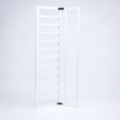 PLASTIMYR Barrera de cama de Madera Natural Blanca