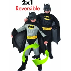 TOYS "R" US Batman - Disfraz reversible 5-7 años