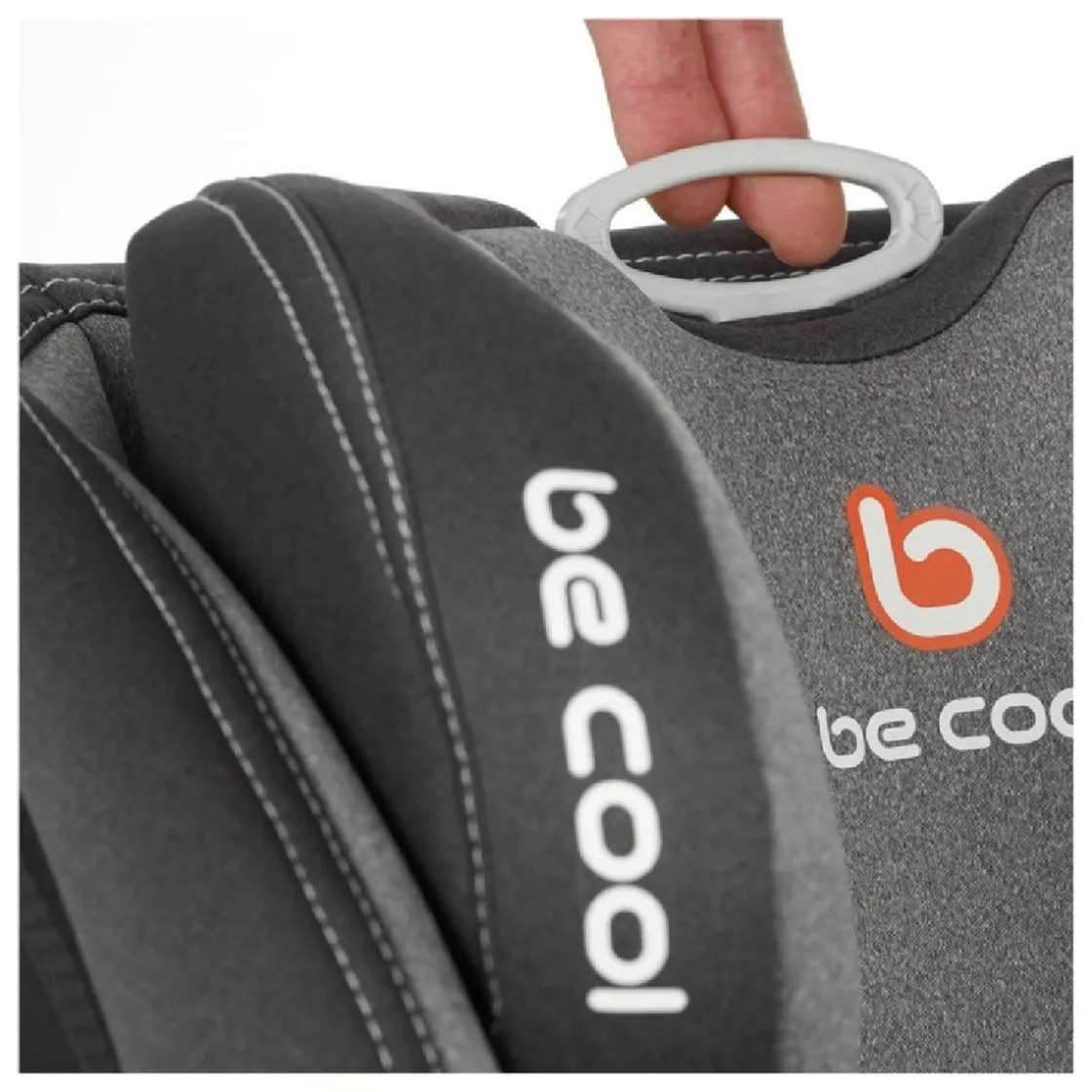 BE COOL - Silla de coche Fit (i-Size 40-105 cm) Be Iron