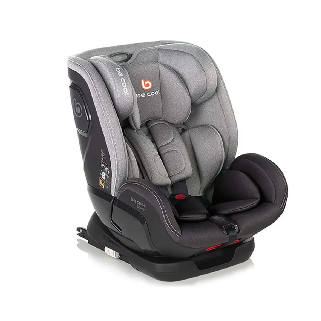 BE COOL - Silla de coche Space i-Size iron (76-150cm)