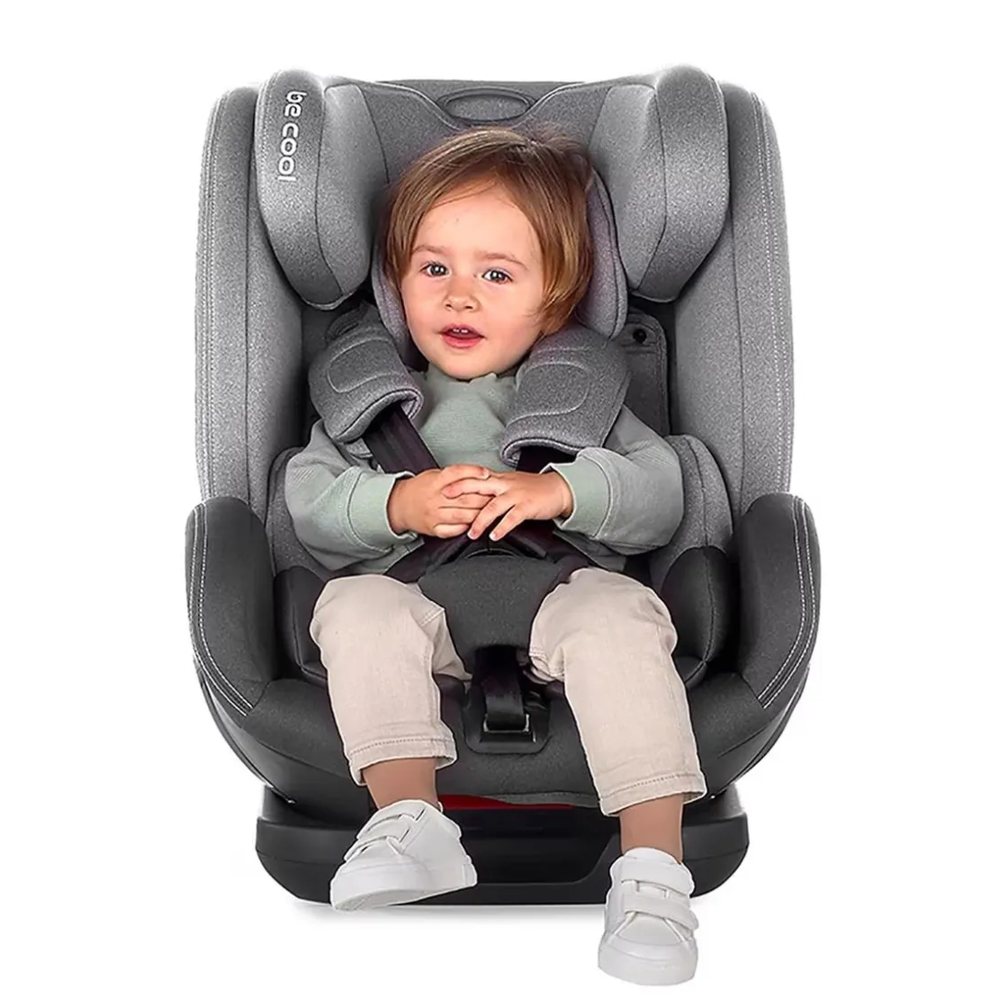 BE COOL - Silla de coche Space i-Size iron (76-150cm)