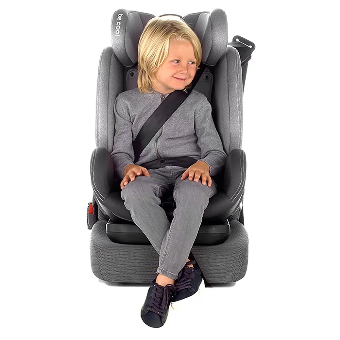BE COOL - Silla de coche Space i-Size iron (76-150cm)
