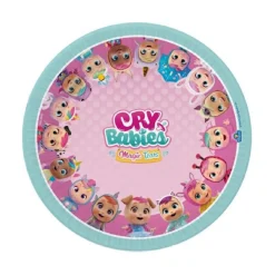 TOYS "R" US Bebés llorones - 8 Platos de Cartón 18 cm* Artículos De Fiesta Y Regalos