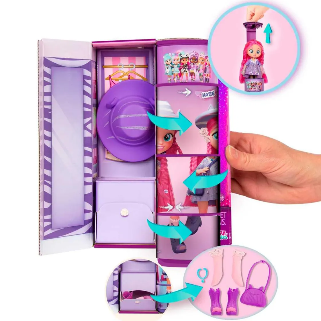 BFF BEBES LLORONES Bebés Llorones - Katie - Muñeca BFF