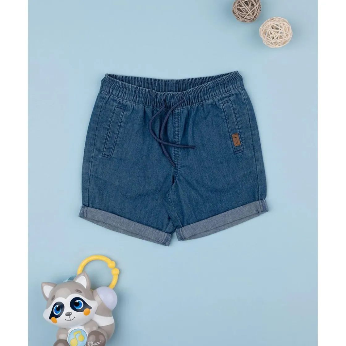 Prenatal Bermuda bimbo denim* Bebé Niño 3-36 Meses·Vaqueros, Pantalones Y Petos|Niño·Bebé Niño 3-36 Meses