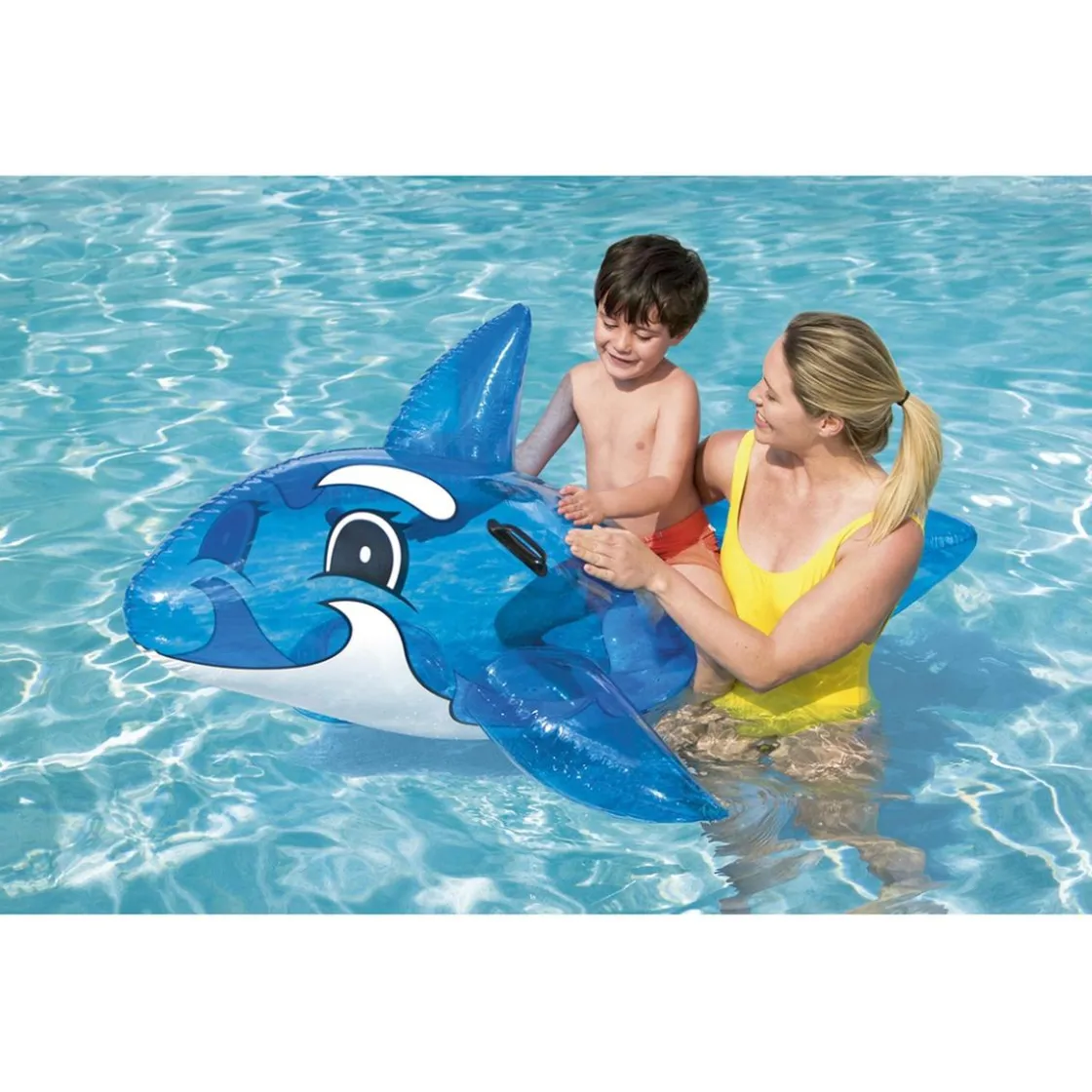 BEST WAY Bestway - Ballena azul con asas* Piscinas|Juguetes De Verano