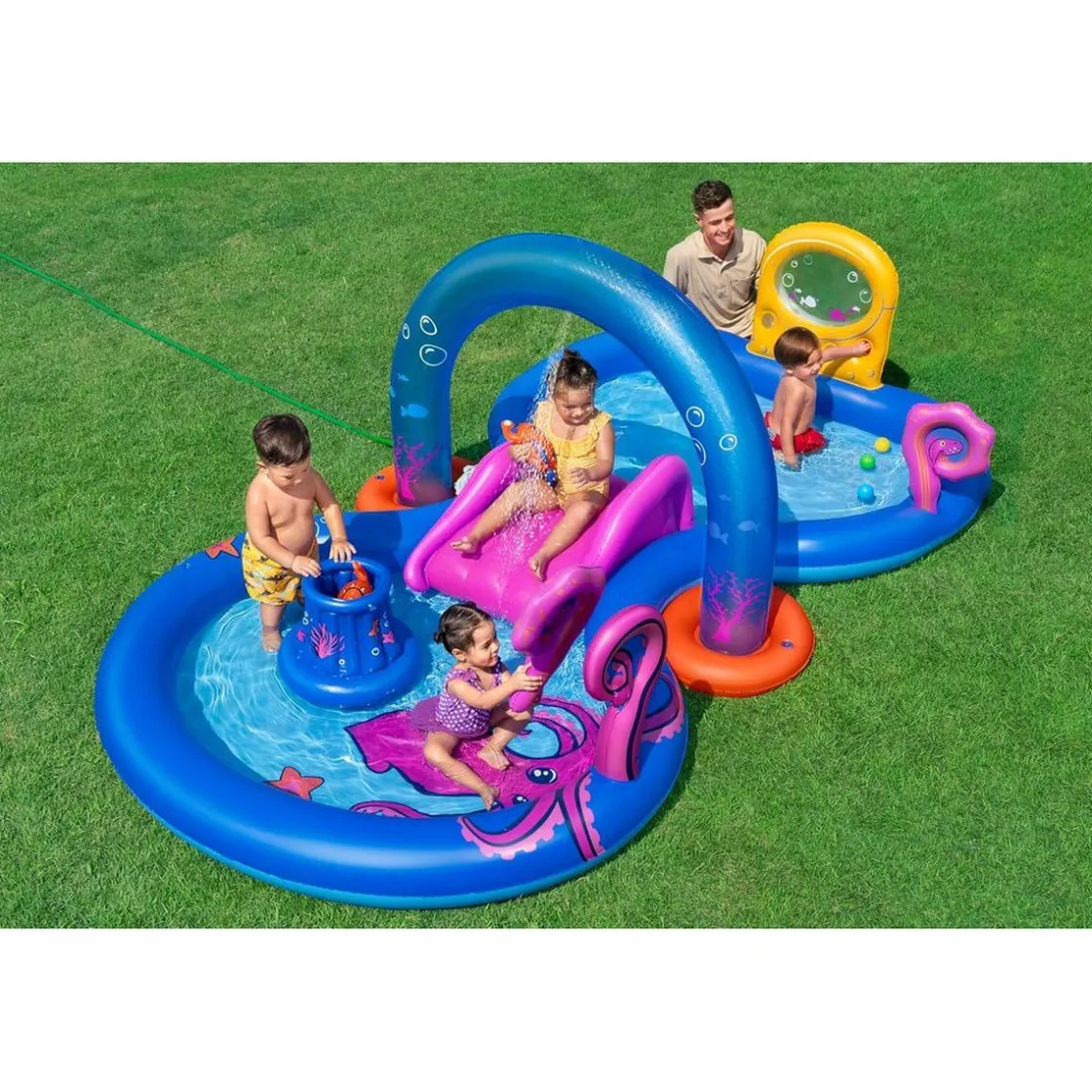 BEST WAY BestWay - Centro de juegos Odyssey* Piscinas|Juguetes De Verano