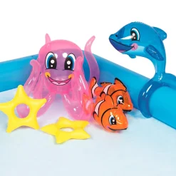 BEST WAY Bestway - Piscina Infantil Hinchable con Tobogán - Acuario Fantástico (varios modelos)