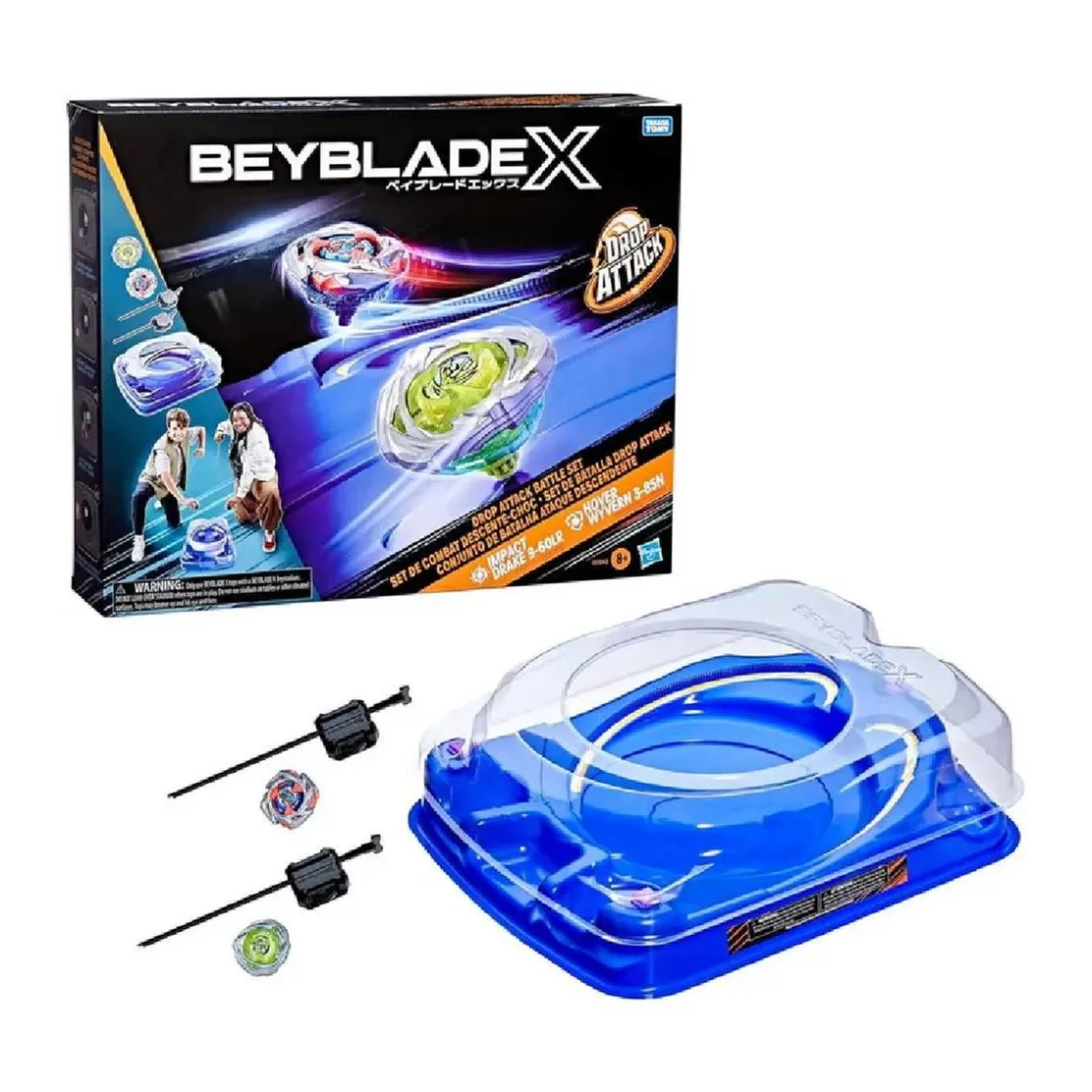 BEY BLADE Beyblade X - Set de Batalla Drop Attack* Figuras De Acción