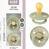 BIBS - Pack 2 chupetes Colour 0-6 meses - Jasmine sage* Biberones Y Chupetes·Chupetes