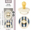 BIBS - Pack 2 chupetes Colour 0-6 meses - Ivory/steel blue* Biberones Y Chupetes·Chupetes