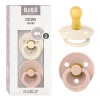 BIBS - Pack 2 chupetes Colour 6-18 meses - Ivory/Blush* Biberones Y Chupetes·Chupetes
