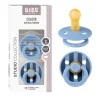 BIBS - Pack 2 chupetes Colour + 6 meses - Sky Blue Mix