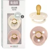 BIBS - Pack 2 chupetes Colour 0-6 meses - Ivory/Blush