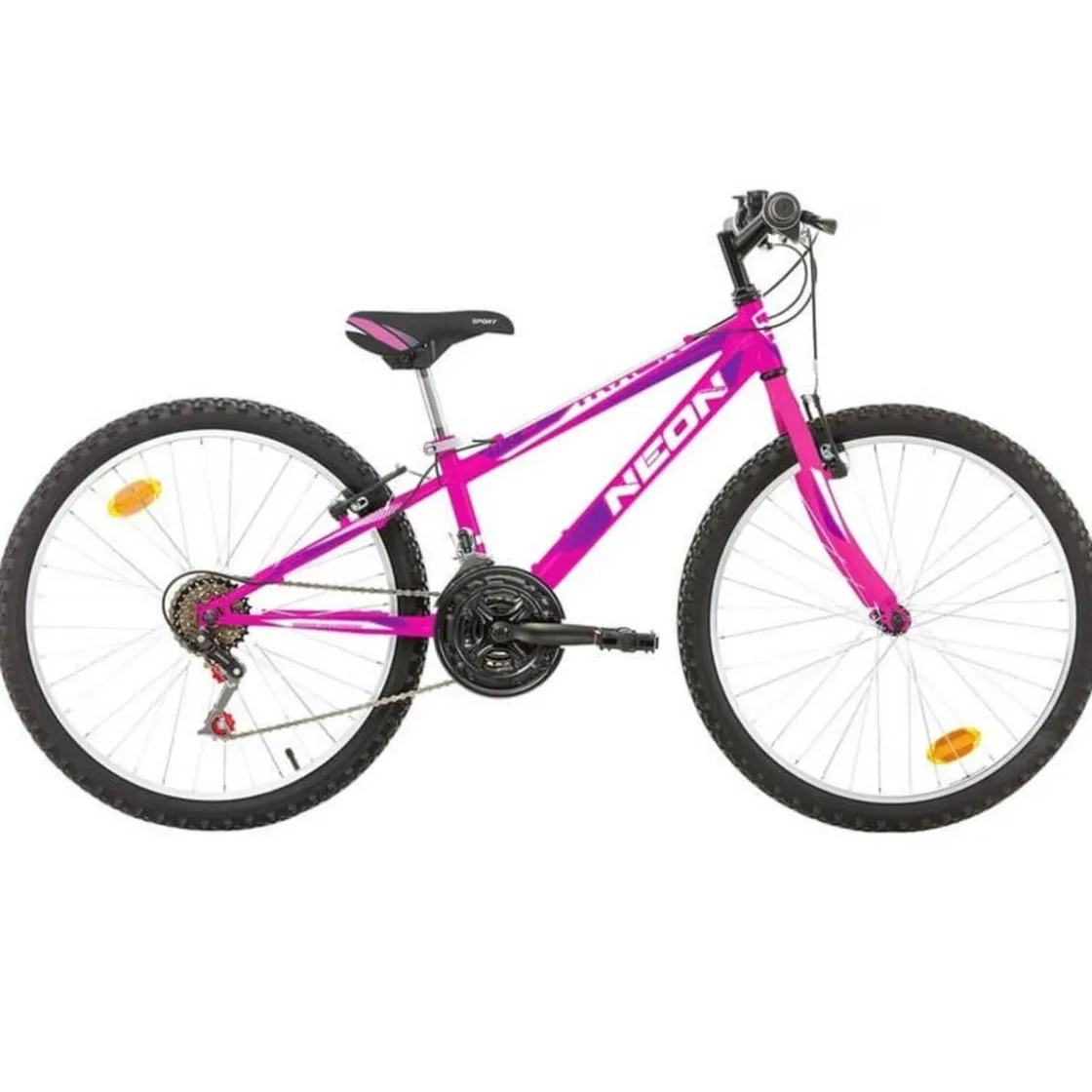 TOYS "R" US Bicicleta Neon 24 Pulgadas Rosa