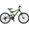 TOYS "R" US Bicicleta Neon Downhill 24 Pulgadas Doble Suspensión