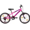 SUN&SPORT Bicicleta Neon LUNA 20” rosa con suspension