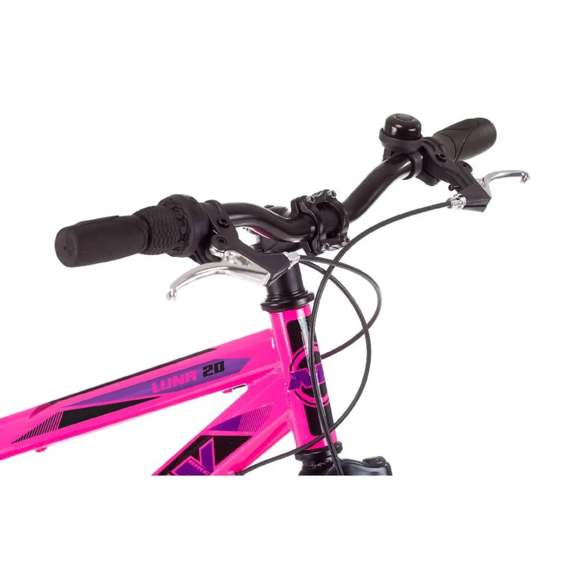 SUN&SPORT Bicicleta Neon LUNA 20” rosa con suspension