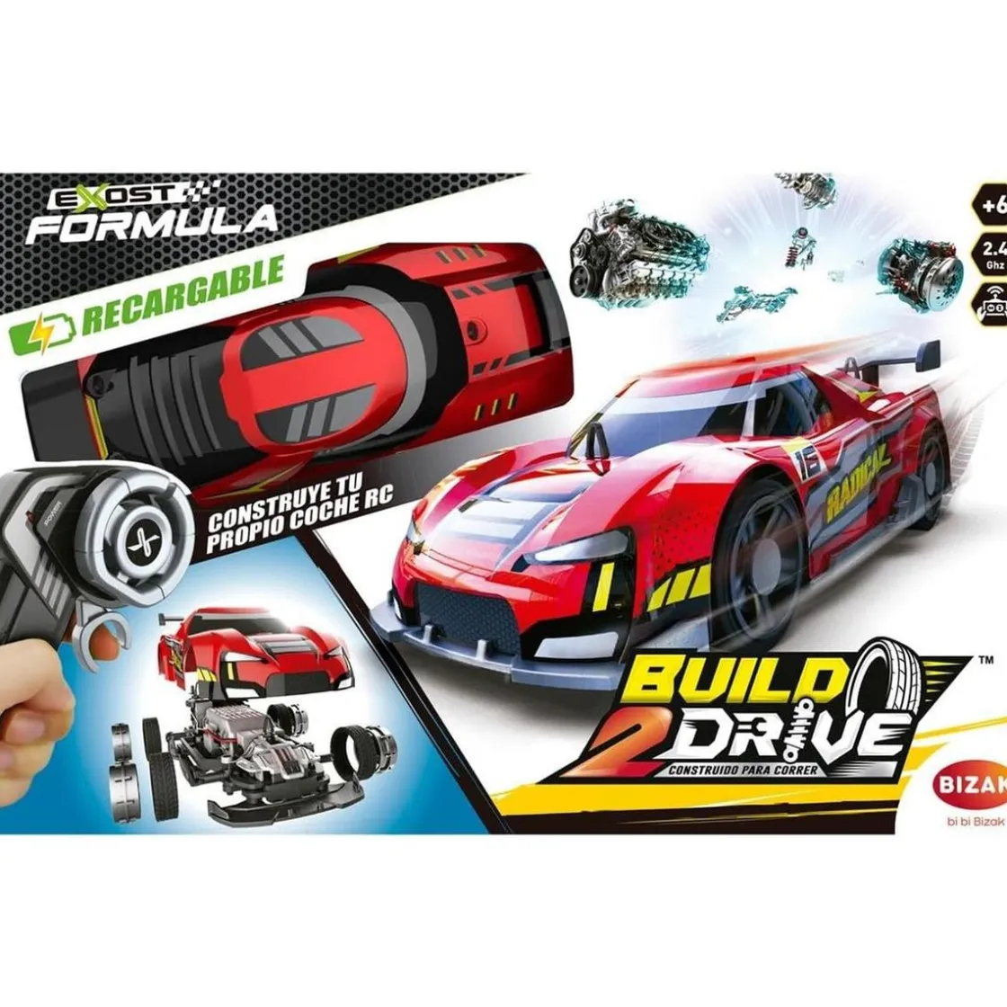 BIZAK - Build 2 Drive Rc Surtido (Varios modelos) ㅤ* Vehículos Y Circuitos