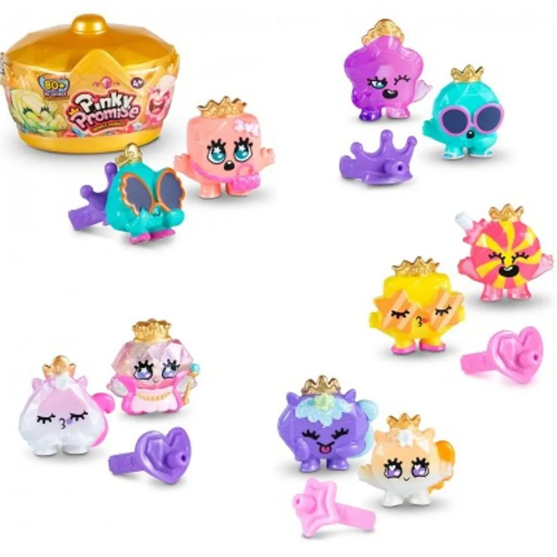 BIZAK - Corona mágica de sorpresas Pinky Promise (Varios modelos) ㅤ