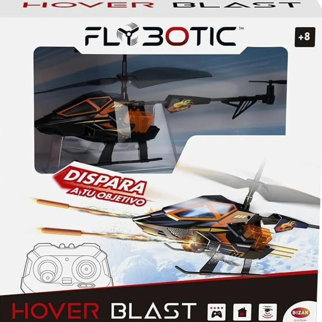 BIZAK - Helicóptero radio control hover blast* Vehículos Y Circuitos