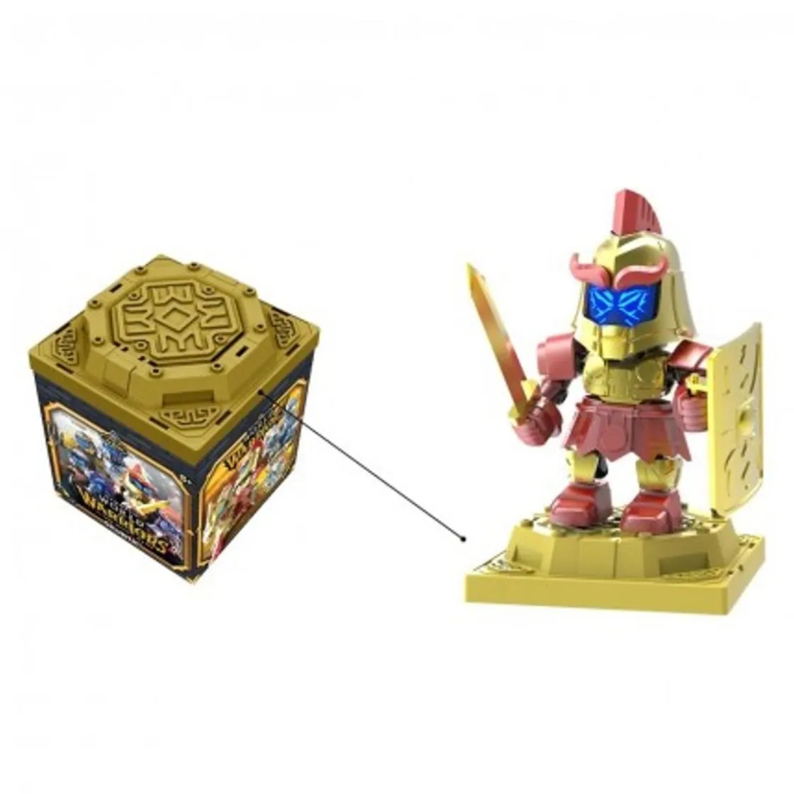 BIZAK - Heropod World of Armours: Construye y colecciona guerreros y caballos articulados (Varios modelos) ㅤ* Figuras De Acción