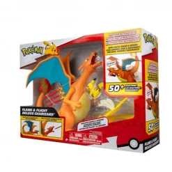 BIZAK - Pokemon - Set electrónico Charizard vs Pikachu con luces, sonidos y movimientos únicos ㅤ