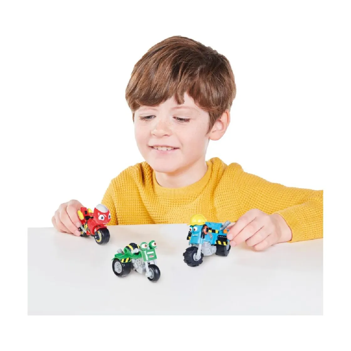 BIZAK - Ricky Zoom Pack 3 (Varios modelos)* Coleccionables Y Mini Mundos