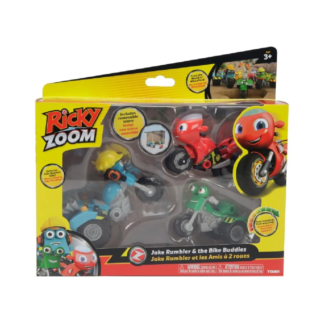 BIZAK - Ricky Zoom Pack 3 (Varios modelos)* Coleccionables Y Mini Mundos