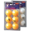 DEVESSPORT Blister de 6 Pelotas de Ping Pong* Deportes|Futbolines