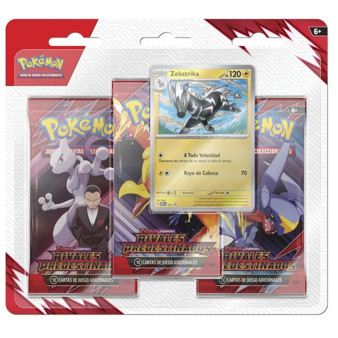 BANDAI Blister Pokémon Rivales Predestinados