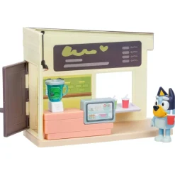 BLUEY - Mini Playset tienda de Zumos