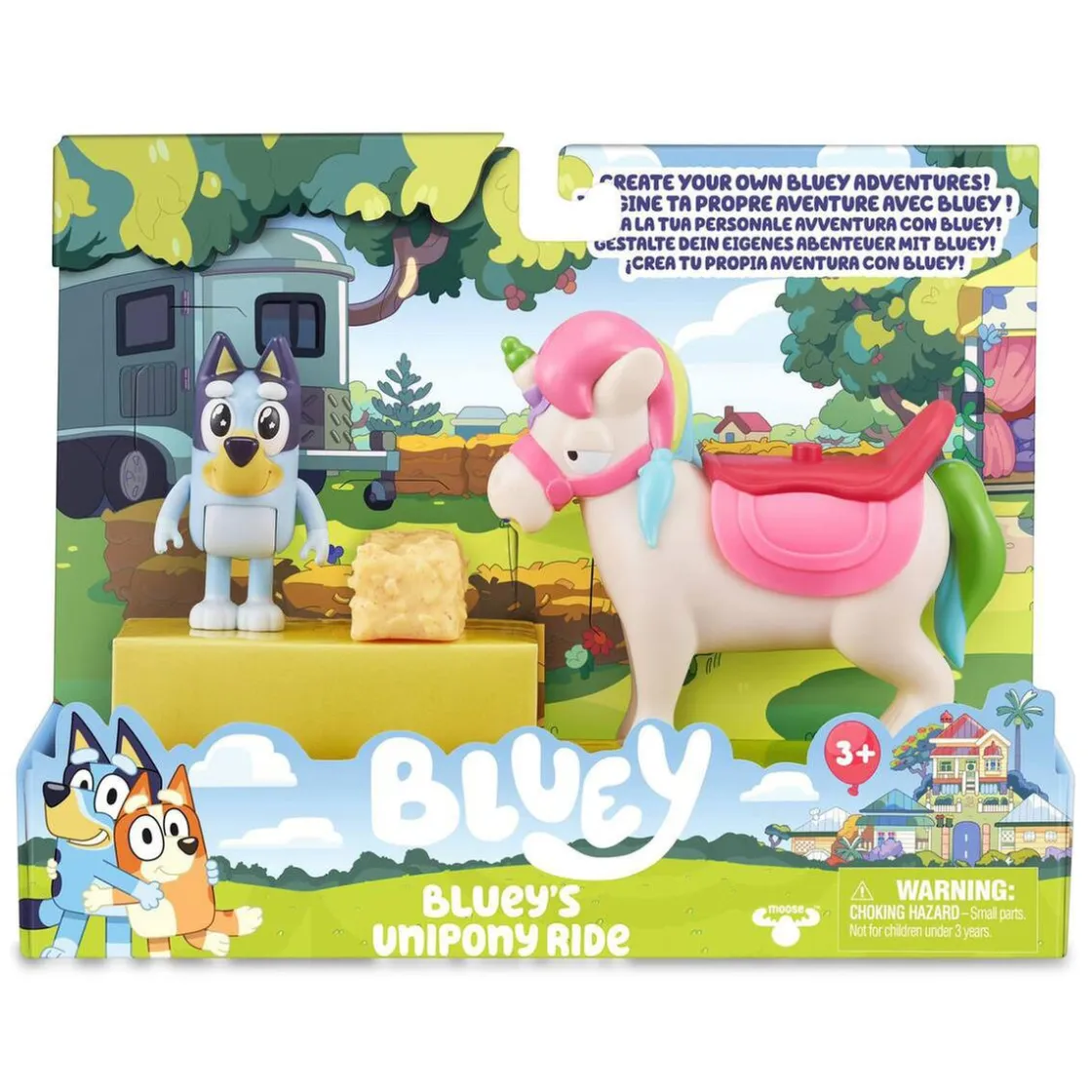 FAMOSA Bluey - Mini playset vehículos (varios modelos)