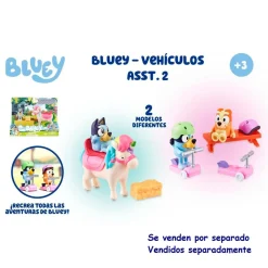 FAMOSA Bluey - Mini playset vehículos (varios modelos)