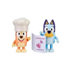 FAMOSA Bluey - Pack 2 figuras* Coleccionables Y Mini Mundos