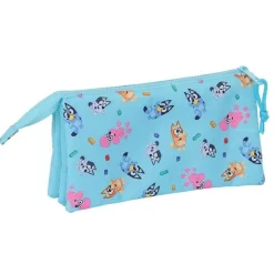 SAFTA Bluey - Portatodo Triple* Material Escolar