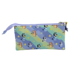 CLASSICS REVOLUTION, S.L. Bluey - Portatodo triple Light Waves* Material Escolar