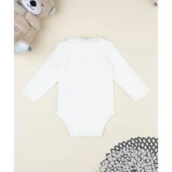 Prenatal Body blanco con cuello bordado niño* Ropa Y Accesorios·Bodies|Recién Nacido·Ropa Y Accesorios