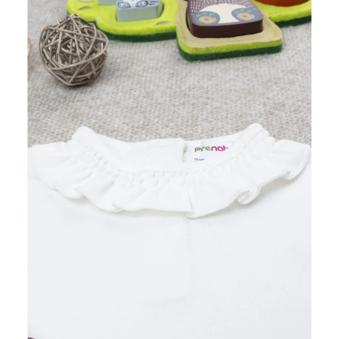 Prenatal Body de niña blanco con estampado de ositos* Niña·Bebé Niña 3-36 Meses|Bebé Niña 3-36 Meses·Bodies