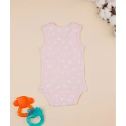 Prenatal Body niña rosa margaritas blancas* Recién Nacido·Ropa Y Accesorios|Ropa Y Accesorios·Bodies