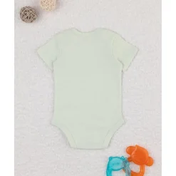 Prenatal Body niña verde con flores estilizadas* Recién Nacido·Ropa Y Accesorios|Ropa Y Accesorios·Bodies