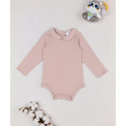 Prenatal Body rosa de manga larga para niña* Niña·Bebé Niña 3-36 Meses|Bebé Niña 3-36 Meses·Bodies