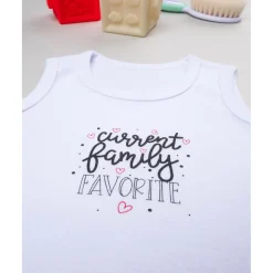 Prenatal Body unisex blanco family