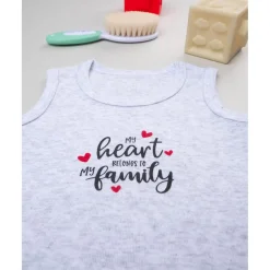 Prenatal Body unisex gris family* Recién Nacido·Ropa Y Accesorios|Ropa Y Accesorios·Bodies